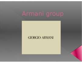Armani group