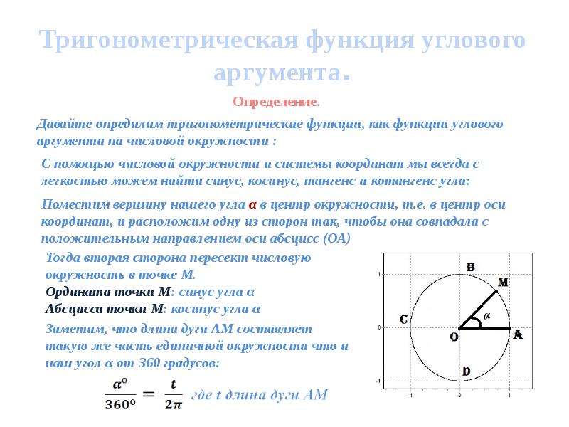 Презентация По Тригонометрии 10 Класс