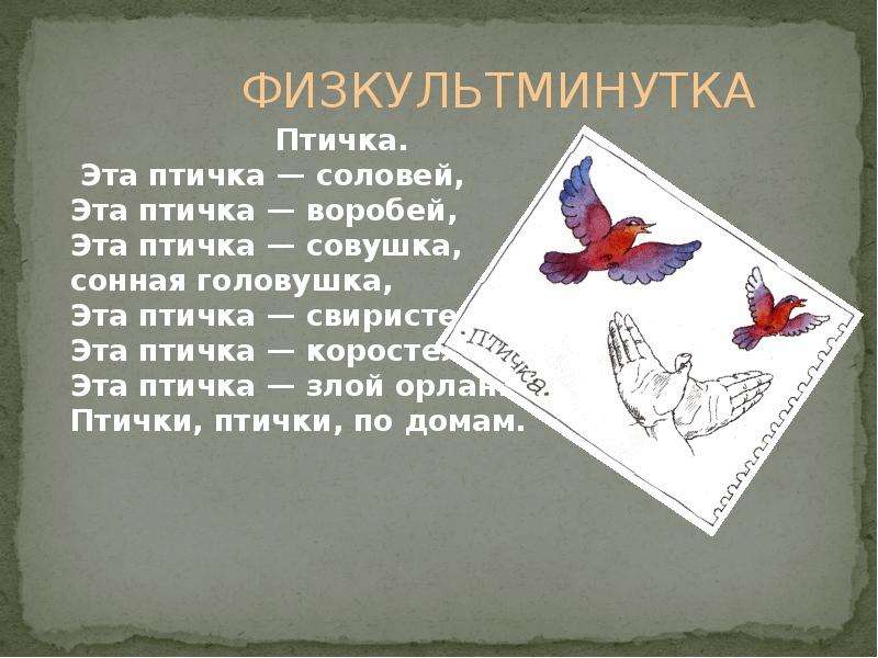 Изложение по русскому языку 4 класс друзья птиц
