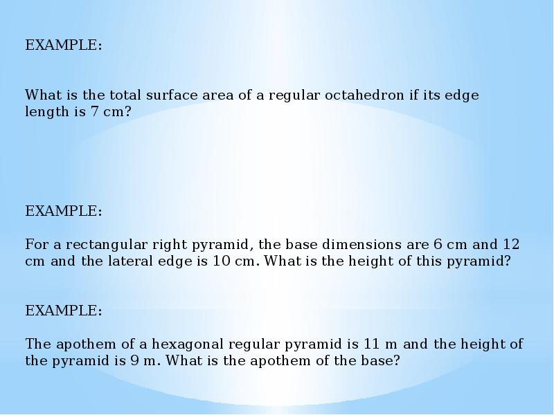 Pyramid Right And Oblique Pyramids