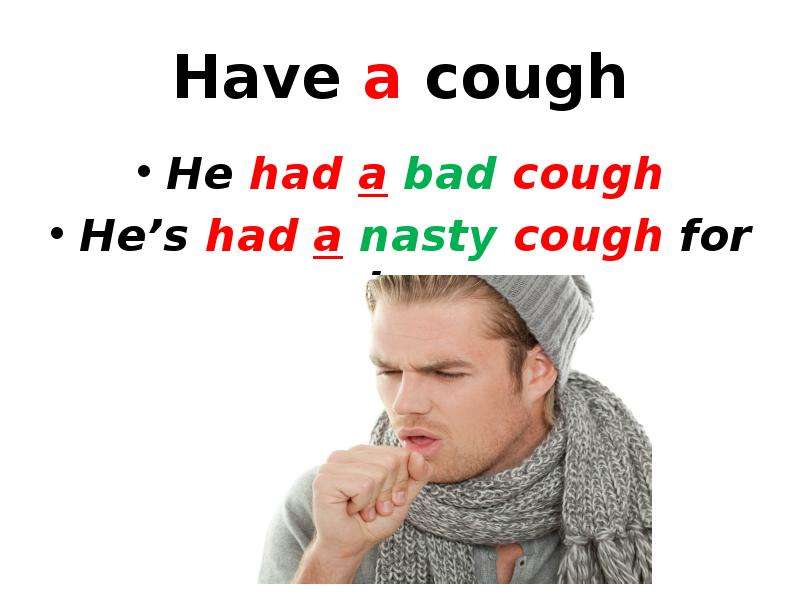 Smoking mina nasty cough