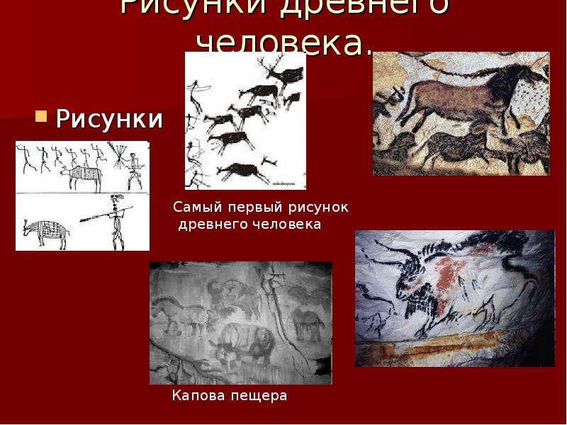 История рисунка презентация