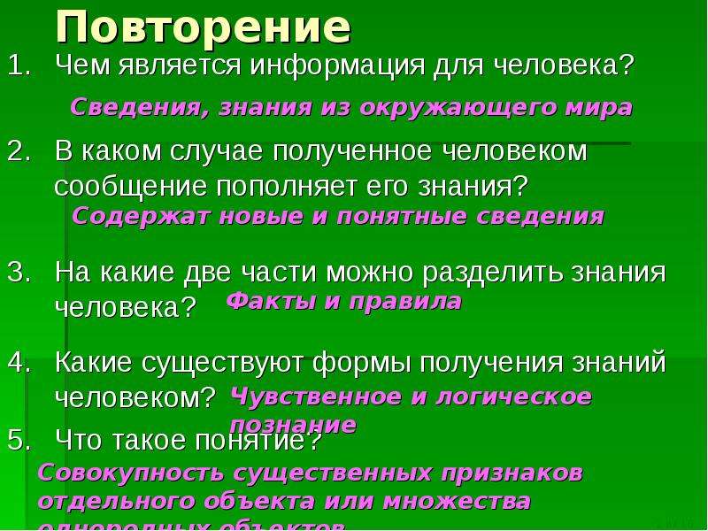 Понятие 6 класс. Что является информацией для человека. Знание человека можно разделить на две группы. Чем является информация для человека. Что является сообщение полученное человеком.