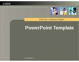 PowerPoint Template  Add your company slogan
