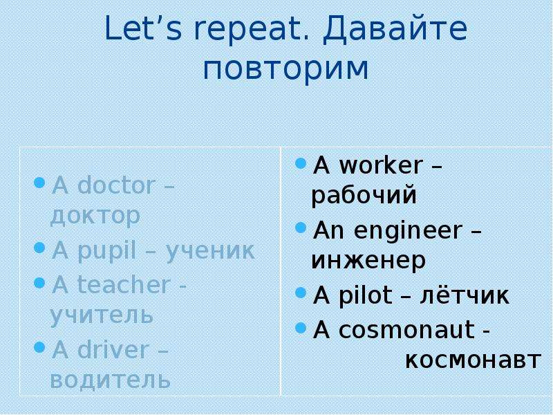 What do you want to be презентация. @NEWPOWER_repeat_Day_name.