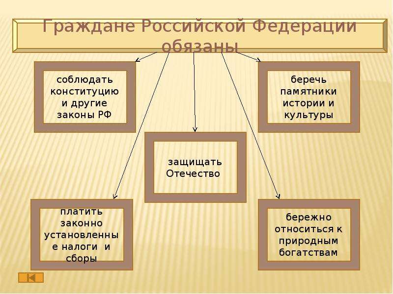 Презентация на тему права и обязанности граждан