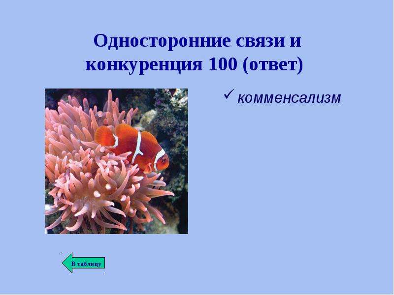 Презентация по биологии 9 класс биотические связи в природе пономарева