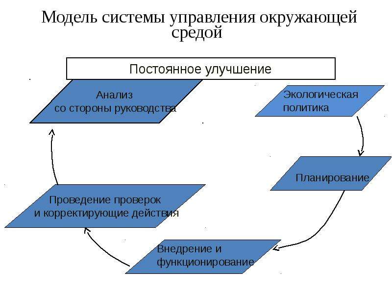 Система управления охраны окружающей среды на предприятии образец