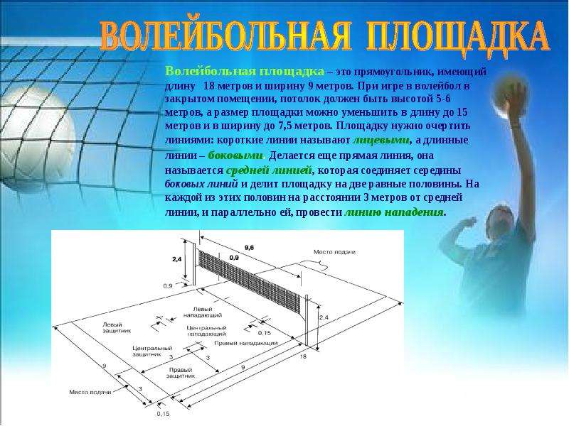 Реферат по физкультуре на тему волейбол с картинками