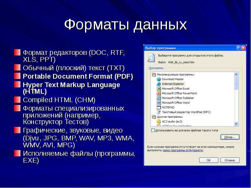 Расширение txt rtf