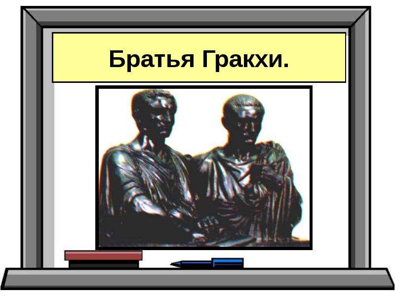 Земельный закон братьев гракхов презентация 5 класс