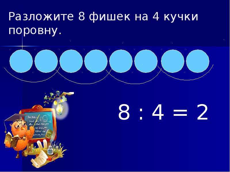 Презентация умножение 2. Умножение и деление картинки для презентации. Презентация умножение 4 на 4. Деление с помощью фишек 1 класс. Деление и умножение фишками.