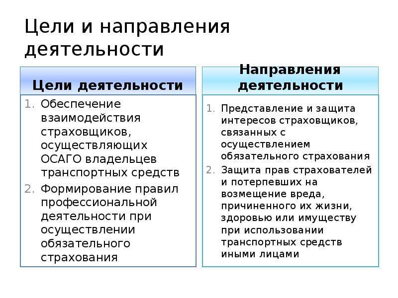 Цель деятельности общества. Функции российского Автосоюза.