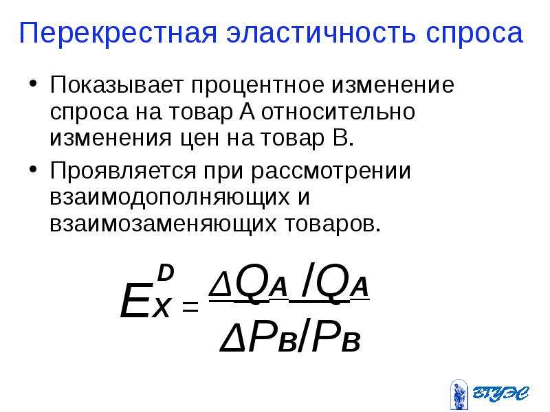 Эластичность спроса и предложения презентация по экономике 10 класс