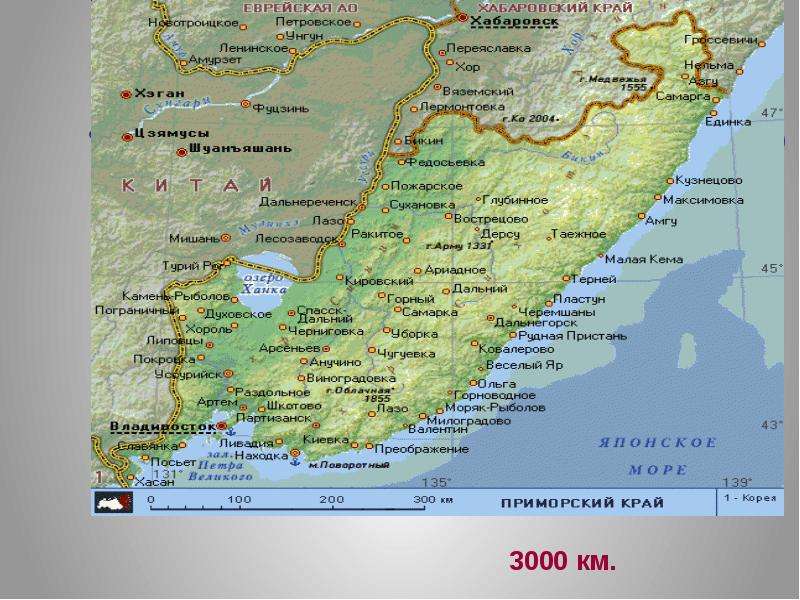 Дальнереченск карта приморского края подробная