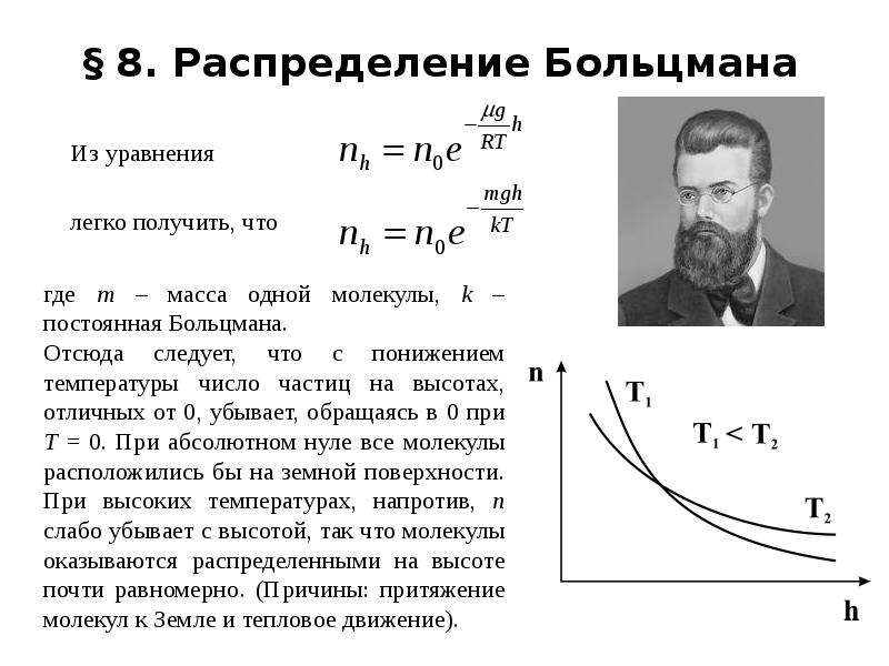 Распределение больцмана. Распределение Больцмана определяется выражением .... График функции распределения Больцмана. Распределение Больцмана термодинамика. Закон Больцмана молекулярная физика.