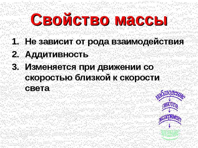 Зависит от рода. Свойства массы. Свойства массы в физике. Свойства массы тела. Основные свойства массы.