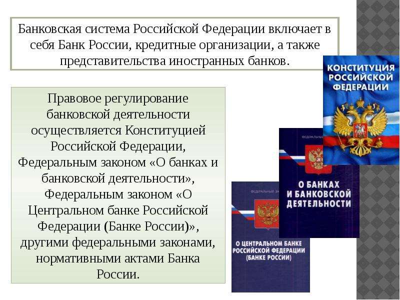 Банковская система рф презентация