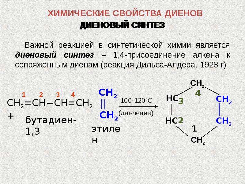 Бутадиен 1 3 вступает в реакцию. Реакции циклоприсоединения диеновый Синтез. Алкадиены диеновый Синтез. Синтез Дильса-Альдера диеновый Синтез. Диеновый Синтез бутадиена 1.3.
