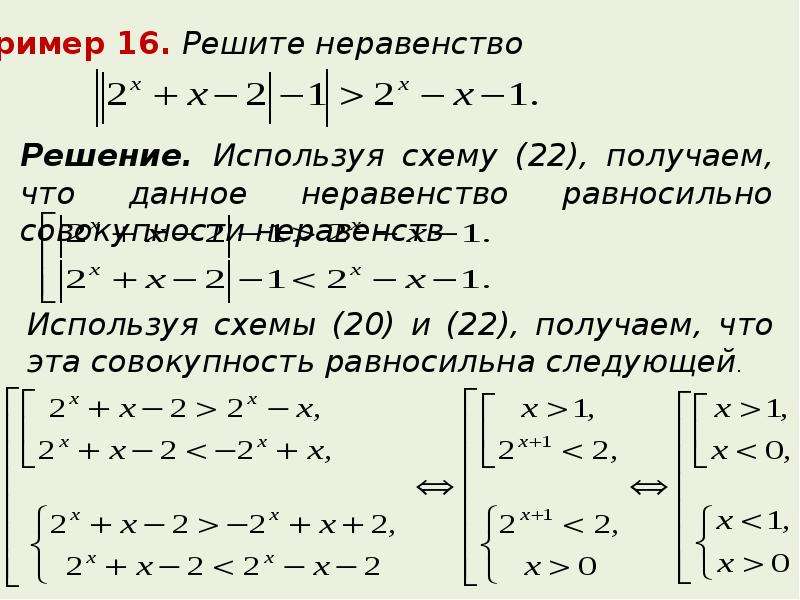 Метод модуля. Неравенства с модулем в числителе. Решение уравнений и неравенств с модулем. Квадратные неравенства с модулем. Решение неравенств с одним модулем.