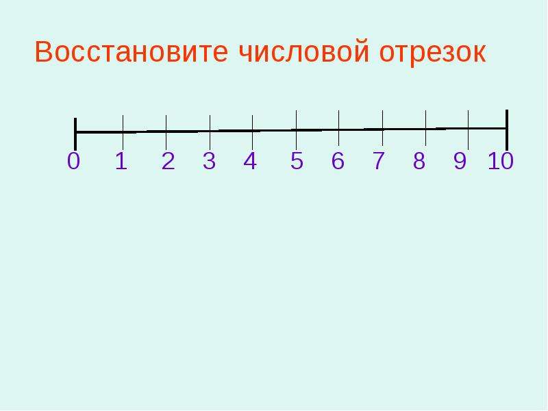 Отрезок 2 0. Числовой отрезок 1 класс перспектива. Математика 1 класс числовой отрезок. Числовой отрезок до 10. Числовые отрезки 1 класс.