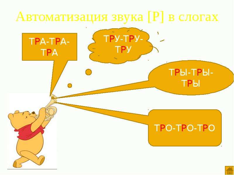 Презентация автоматизация звука тр др