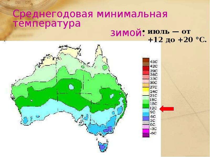Максимальная и минимальная температура австралии. Карта температур Австралии. Температура в Австралии. Среднегодовая температура. Среднегодовая температура в Австралии.