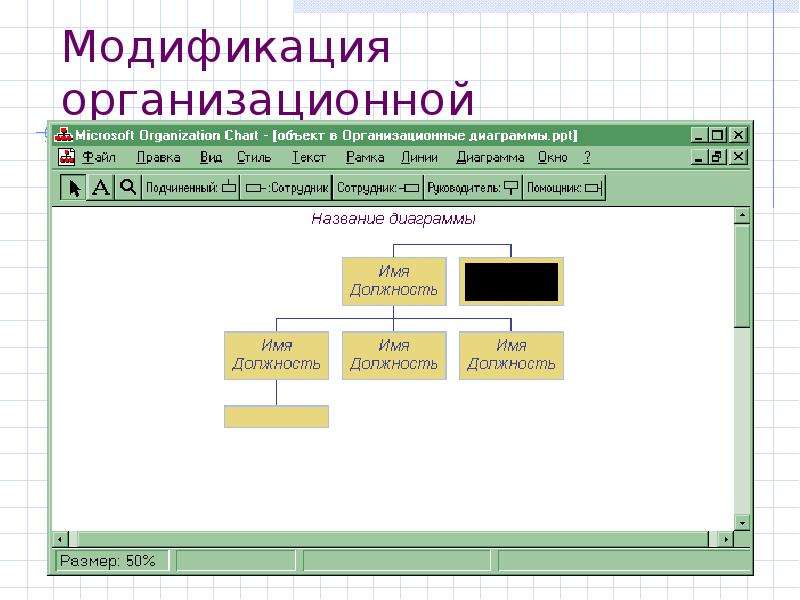 Какие инструменты можно дополнительно использовать для модификации диаграмм