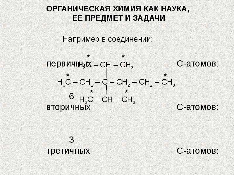 Задачи химии как науки