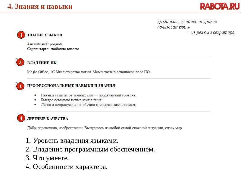 Черный пояс по резюме Шатилова Евгения, руководитель проекта Rabota.ru Москва, 2011. - презентация_, слайд №9
