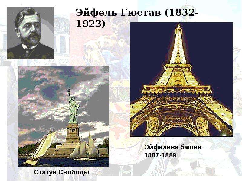 1887 1889. Гюстав Эйфель статуя свободы. Эйфель Гюстав проекты.