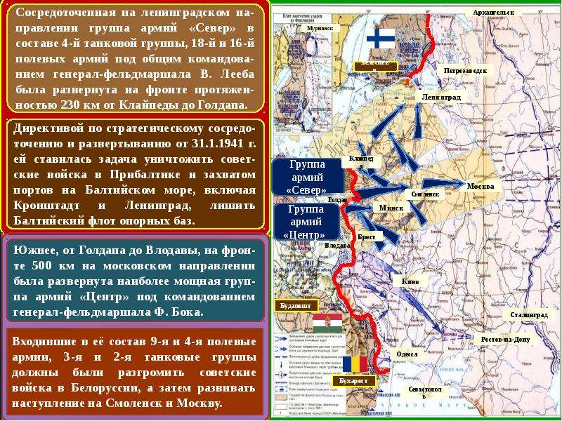 Линия на которую планировал выйти вермахт по плану барбаросса мурманск москва ростов на дону