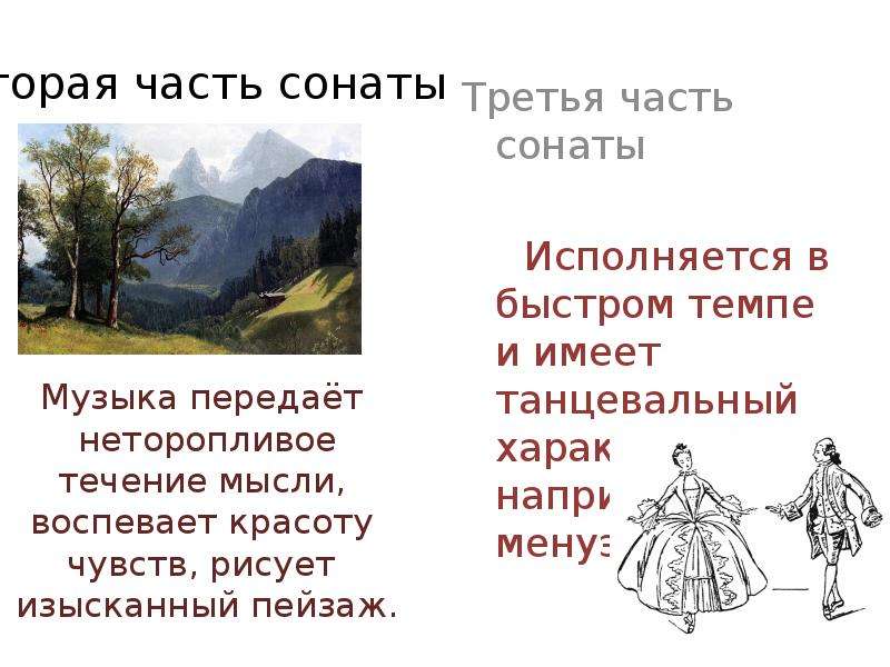 Три части сонаты