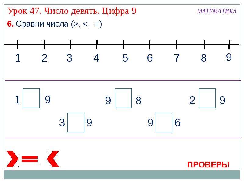 Презентация число и цифра 9 подготовительная группа