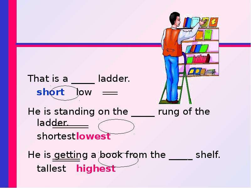 He is standing. Предложения с Tall и High. They are Tall общий вопрос. He is High Tall.