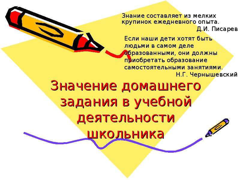 Значение домашнего задания. Если наши дети хотят быть людьми образованными они должны. Что означает домашнее задание 2.