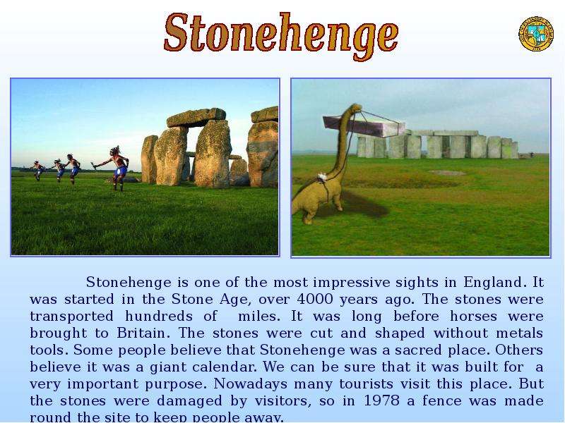 Презентация stonehenge на английском