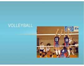 Презентация Волейбол Volleyball