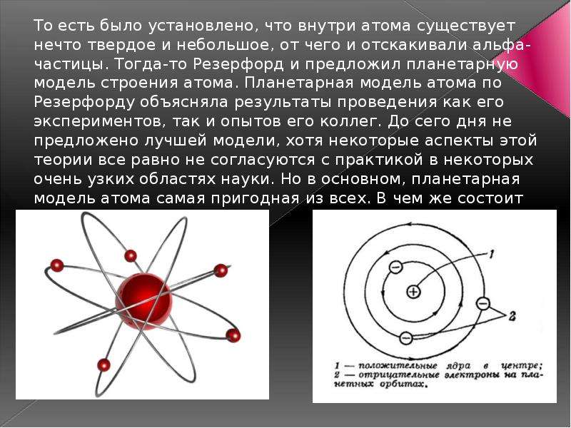 На рисунке представлены модели атомов какой цифрой отмечена модель атома резерфорда