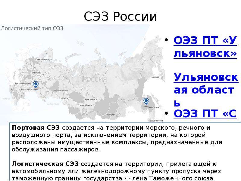 Сколько экономических зон. Карта особых экономических зон России. Свободные экономические зоны в России. Особые экономические зоны в России. Свободные экономические зоны (СЭЗ).