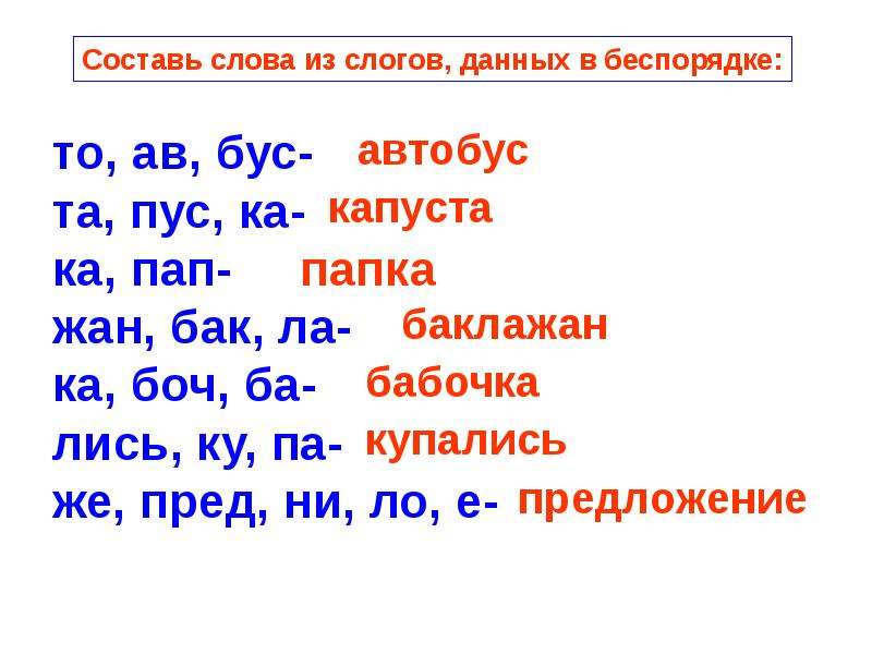 Составить слова из слогов. Составь слова. Слова для составления слов. Составь слова из. Составьте из данных слогов слова..