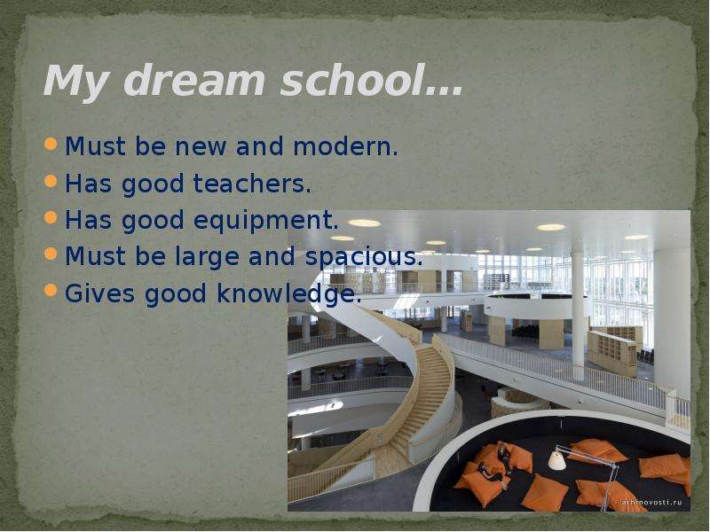 My school has teachers. My Dream School проект. Презентация на тему my ideal School. School презентация. Проект английский язык my Dream School.