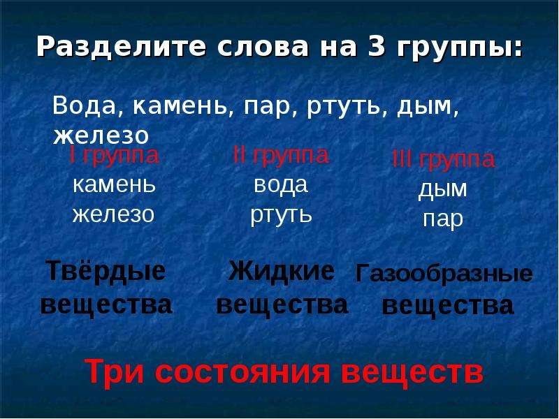 На какие группы разделить слова. Тела и вещества окружающий мир 2 класс. Со2 класс вещества. Из чего состоят вещества 2 класс. Что такое вещество окружающий мир 2 класс.