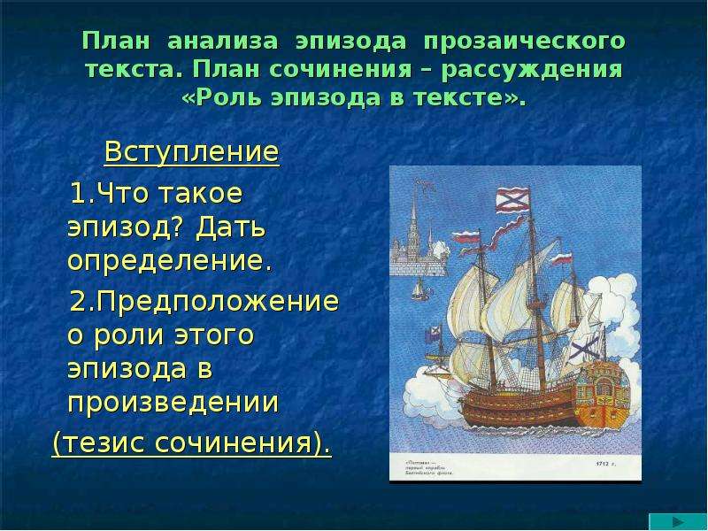 План эпизода. План сочинения анализа эпизода. Роль эпизода в произведении. План сочинения «роль эпизода в драматическом произведении».. План анализа главы.