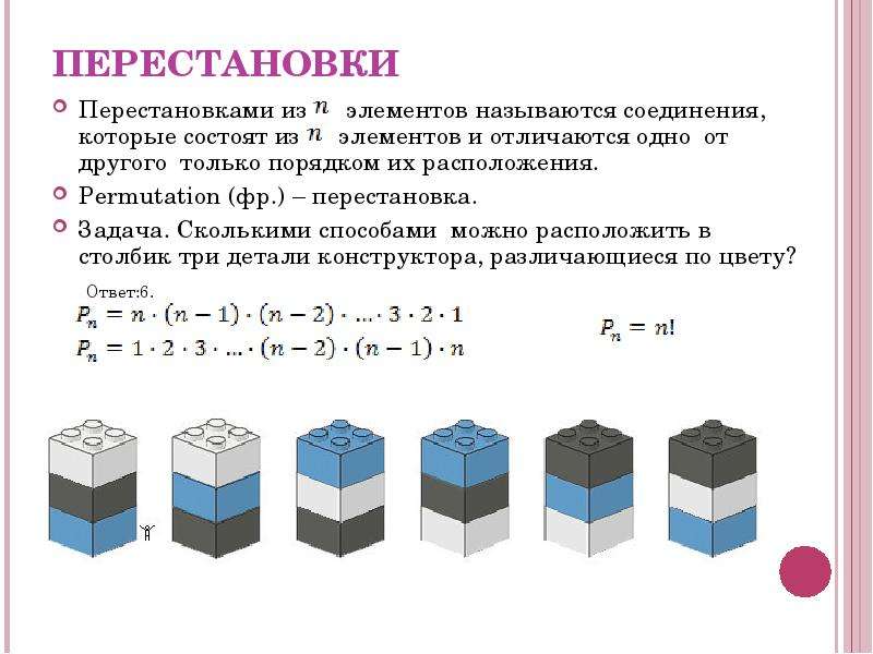 Соединения элементов называют. Виды соединений перестановки. Типы соединений в комбинаторике. Виды соединений в математике. Порядок расположения элементов перестановка.