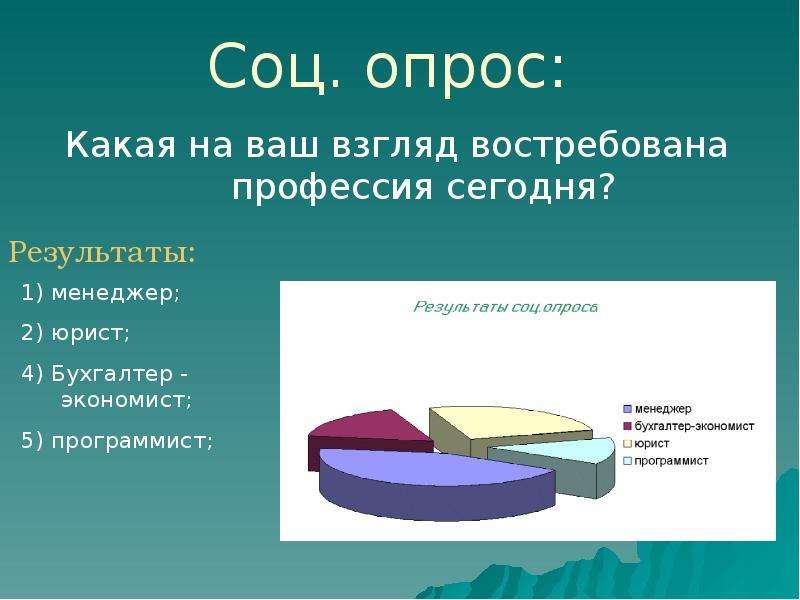 Социальный опрос проект