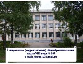 Специальная (коррекционная) общеобразовательная школаVIII вида 107 e-mail: lenruo107@mail.ru. - презентация
