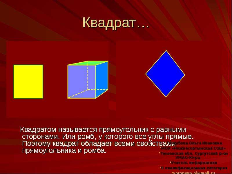 Геометрические фигуры в современном мире проект