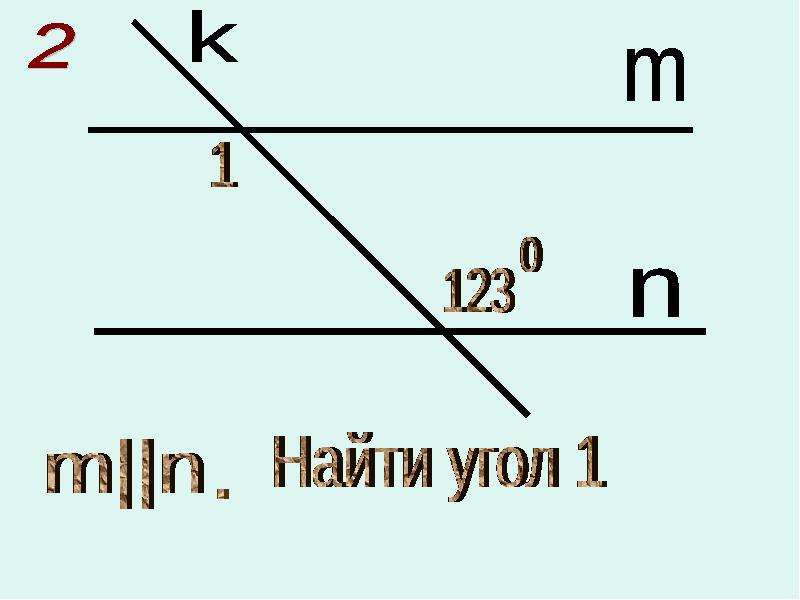 Прямые к и л пересекают параллельные прямые m и n как показано на рисунке