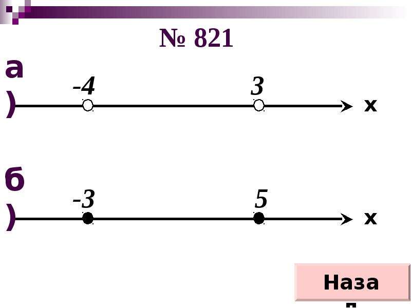 Алгебра 8 числовые промежутки презентация